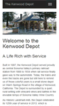 Mobile Screenshot of kenwooddepot.com